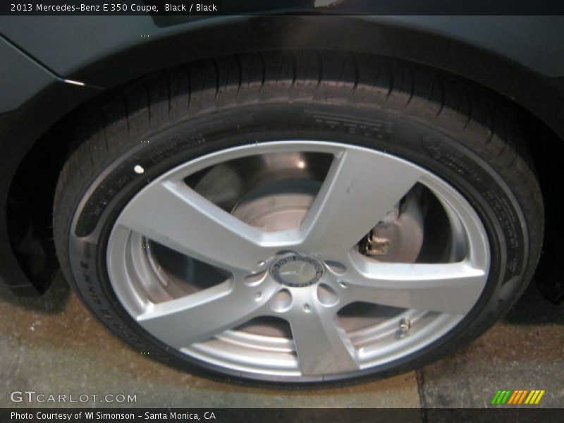 Black / Black 2013 Mercedes-Benz E 350 Coupe