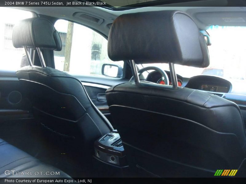 Jet Black / Black/Black 2004 BMW 7 Series 745Li Sedan
