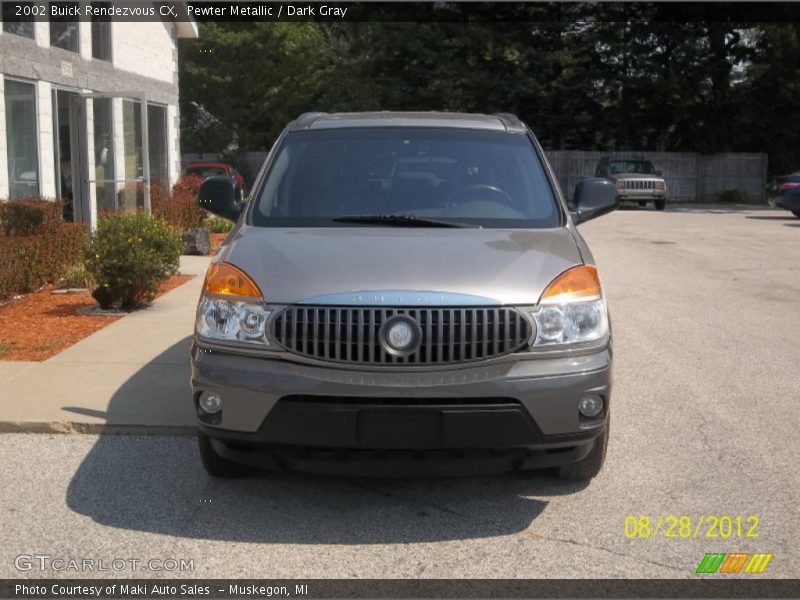 Pewter Metallic / Dark Gray 2002 Buick Rendezvous CX