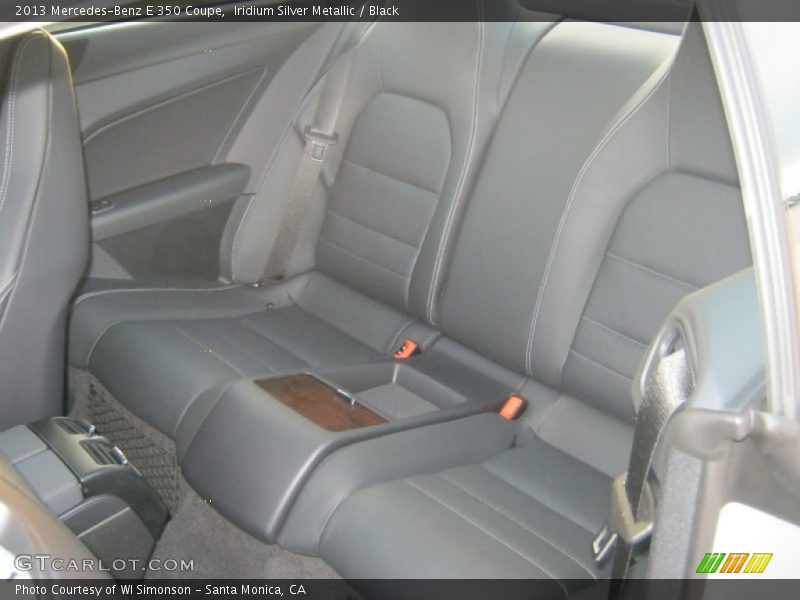 Iridium Silver Metallic / Black 2013 Mercedes-Benz E 350 Coupe