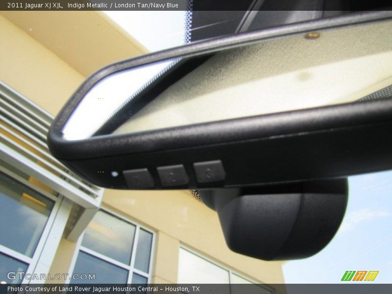 Indigo Metallic / London Tan/Navy Blue 2011 Jaguar XJ XJL