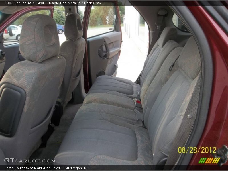 Maple Red Metallic / Dark Gray 2002 Pontiac Aztek AWD