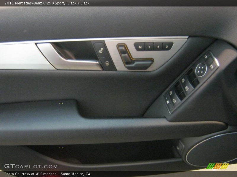 Black / Black 2013 Mercedes-Benz C 250 Sport