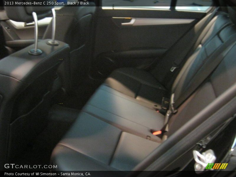 Black / Black 2013 Mercedes-Benz C 250 Sport