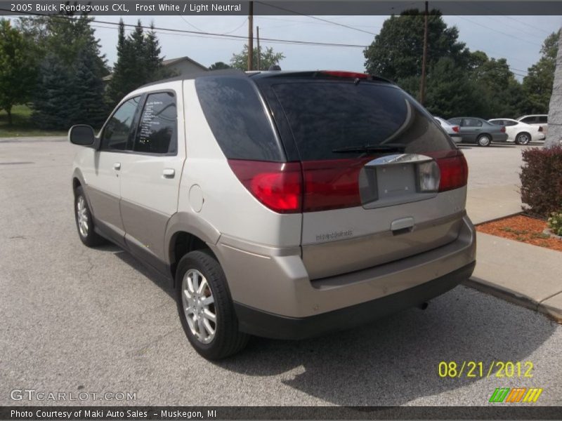 Frost White / Light Neutral 2005 Buick Rendezvous CXL