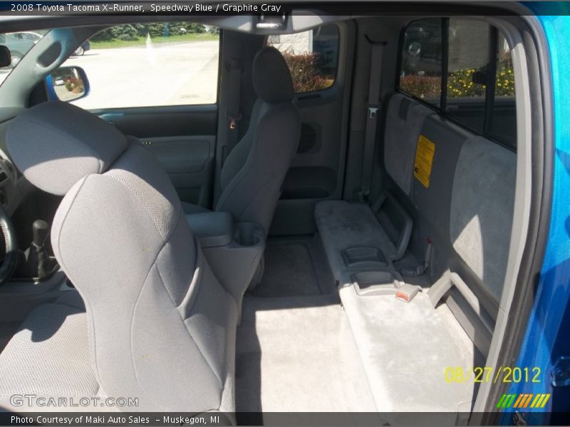 Speedway Blue / Graphite Gray 2008 Toyota Tacoma X-Runner