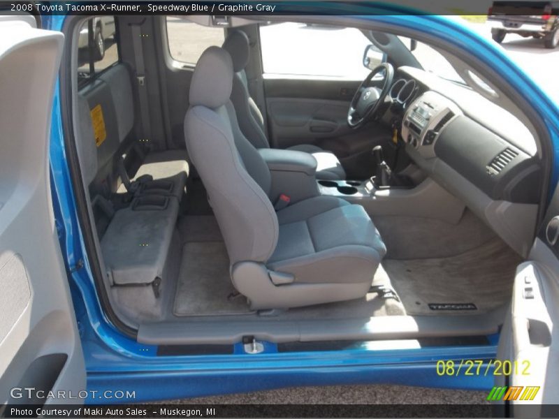 Speedway Blue / Graphite Gray 2008 Toyota Tacoma X-Runner