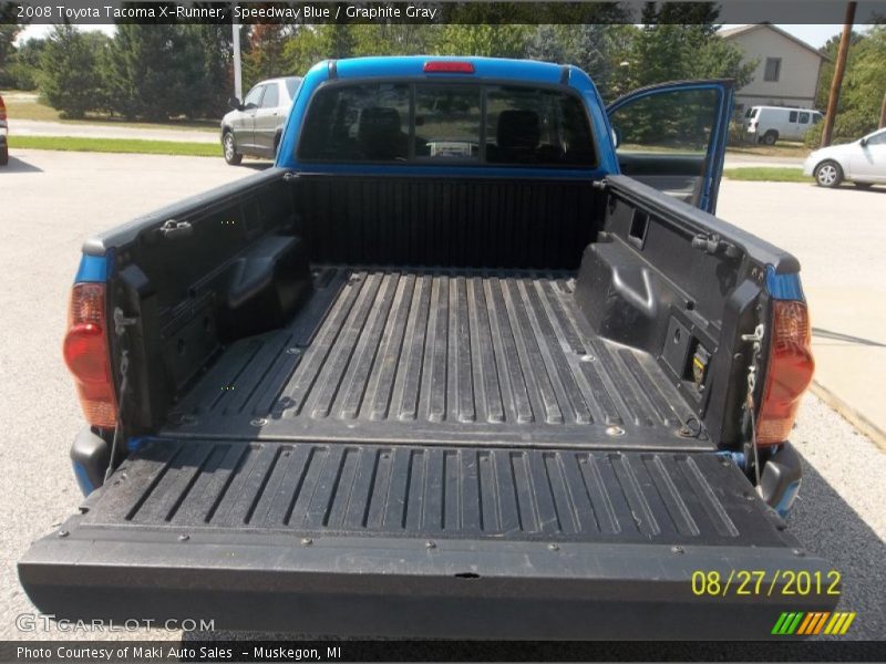 Speedway Blue / Graphite Gray 2008 Toyota Tacoma X-Runner