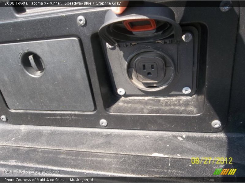 Speedway Blue / Graphite Gray 2008 Toyota Tacoma X-Runner