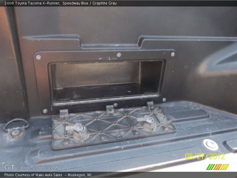 Speedway Blue / Graphite Gray 2008 Toyota Tacoma X-Runner