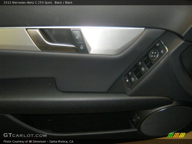 Black / Black 2013 Mercedes-Benz C 250 Sport