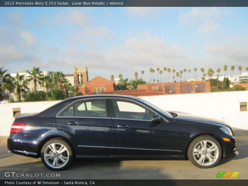 Lunar Blue Metallic / Almond 2013 Mercedes-Benz E 350 Sedan