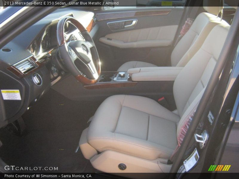 Lunar Blue Metallic / Almond 2013 Mercedes-Benz E 350 Sedan