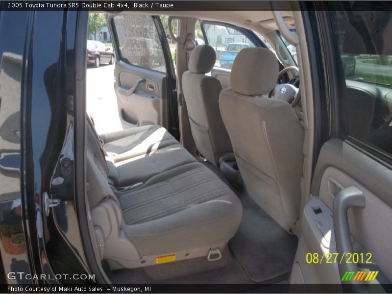 Black / Taupe 2005 Toyota Tundra SR5 Double Cab 4x4