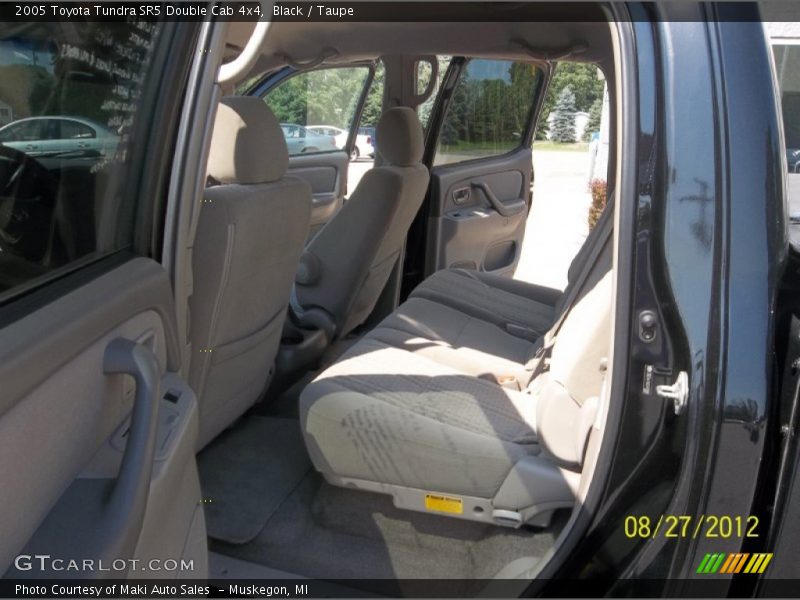 Black / Taupe 2005 Toyota Tundra SR5 Double Cab 4x4