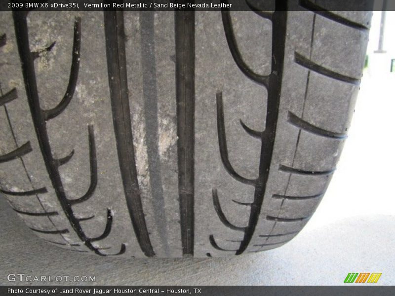 Vermilion Red Metallic / Sand Beige Nevada Leather 2009 BMW X6 xDrive35i