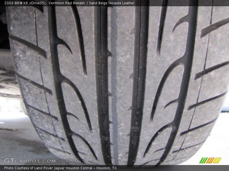 Vermilion Red Metallic / Sand Beige Nevada Leather 2009 BMW X6 xDrive35i