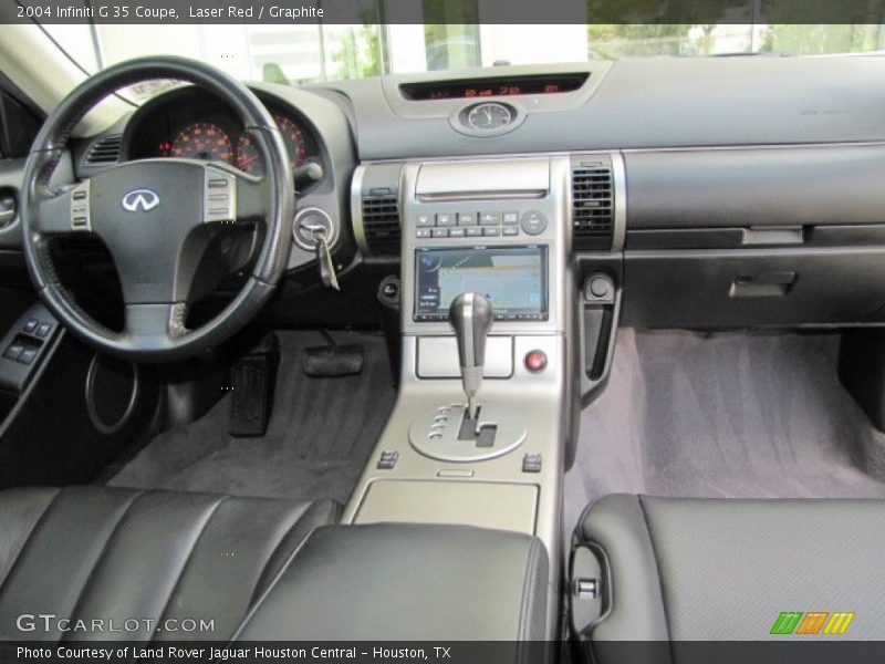 Laser Red / Graphite 2004 Infiniti G 35 Coupe