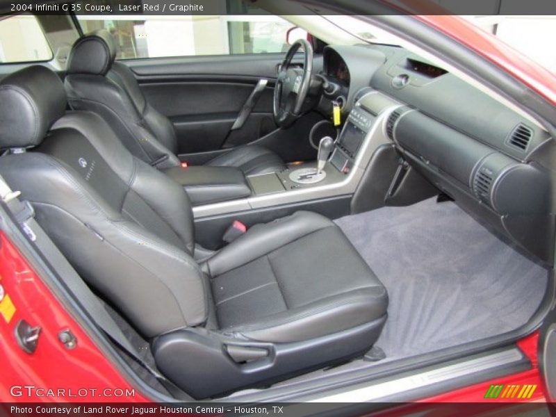Laser Red / Graphite 2004 Infiniti G 35 Coupe