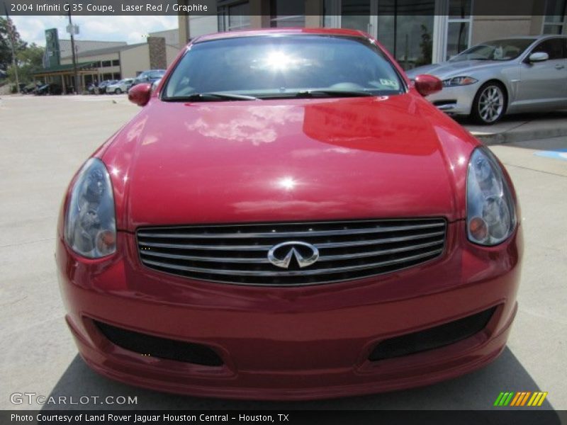 Laser Red / Graphite 2004 Infiniti G 35 Coupe