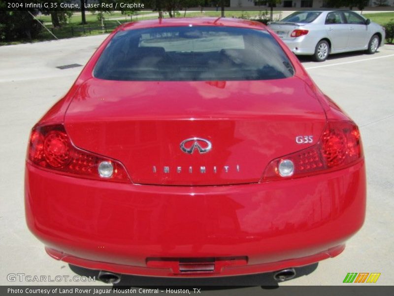 Laser Red / Graphite 2004 Infiniti G 35 Coupe