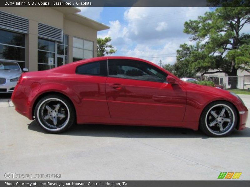 Laser Red / Graphite 2004 Infiniti G 35 Coupe