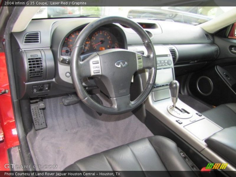 Laser Red / Graphite 2004 Infiniti G 35 Coupe