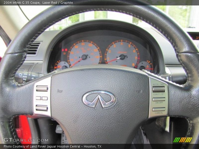 Laser Red / Graphite 2004 Infiniti G 35 Coupe