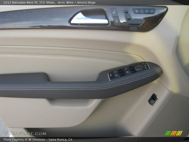 Arctic White / Almond Beige 2013 Mercedes-Benz ML 350 4Matic