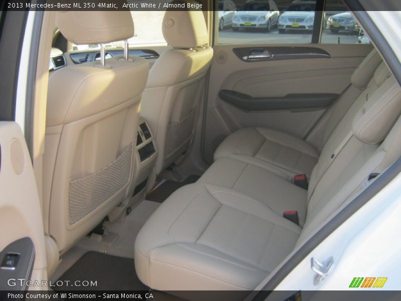 Arctic White / Almond Beige 2013 Mercedes-Benz ML 350 4Matic