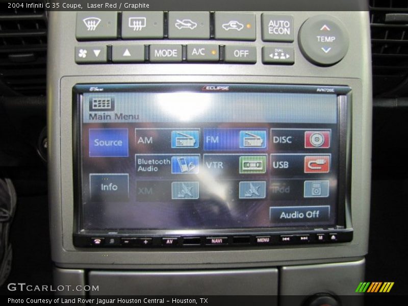 Laser Red / Graphite 2004 Infiniti G 35 Coupe