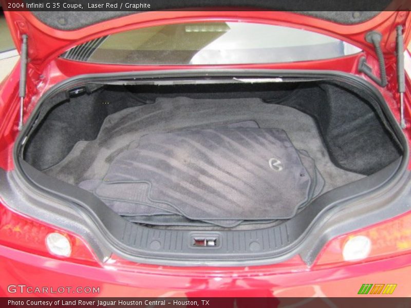 Laser Red / Graphite 2004 Infiniti G 35 Coupe
