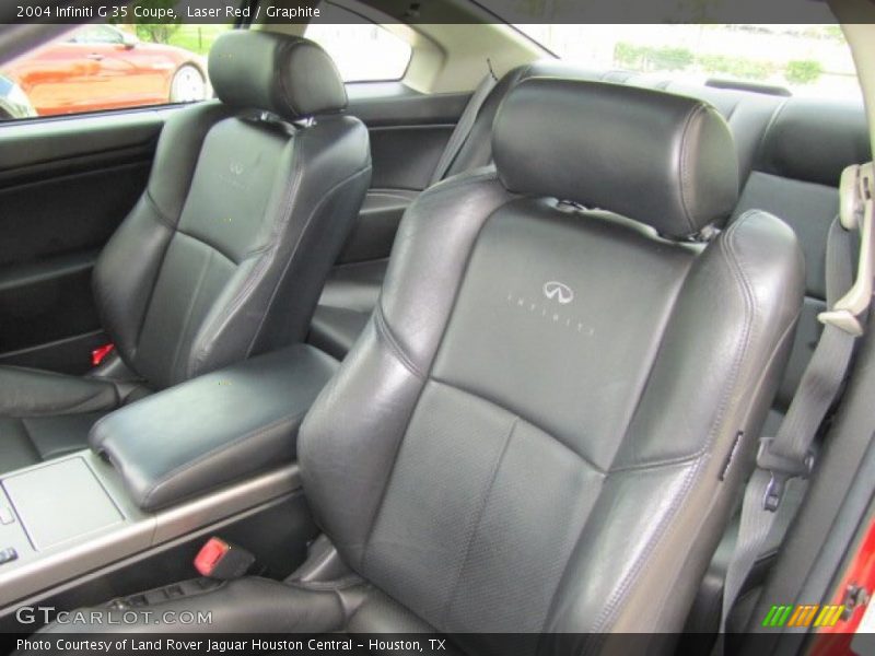 Laser Red / Graphite 2004 Infiniti G 35 Coupe