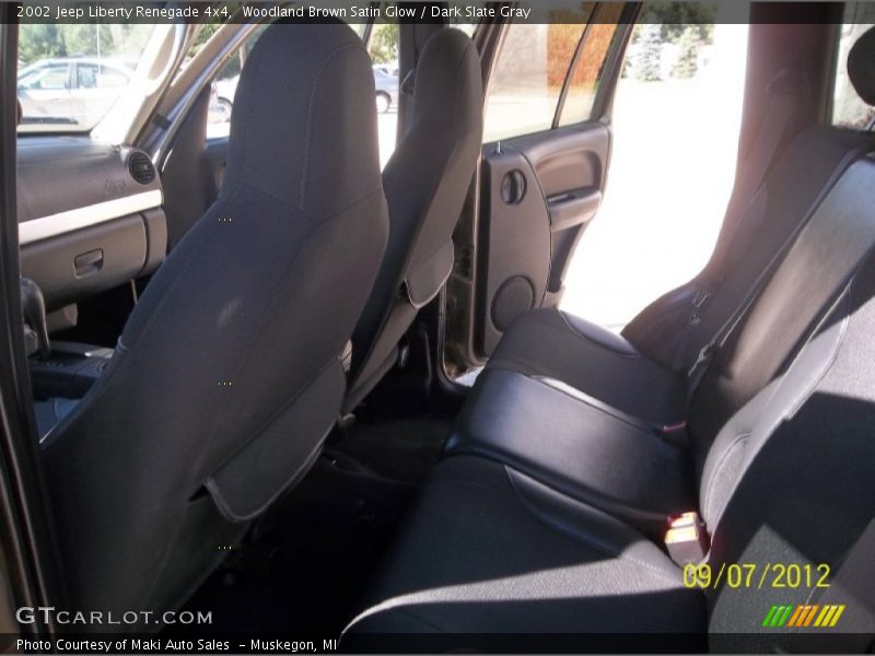 Woodland Brown Satin Glow / Dark Slate Gray 2002 Jeep Liberty Renegade 4x4