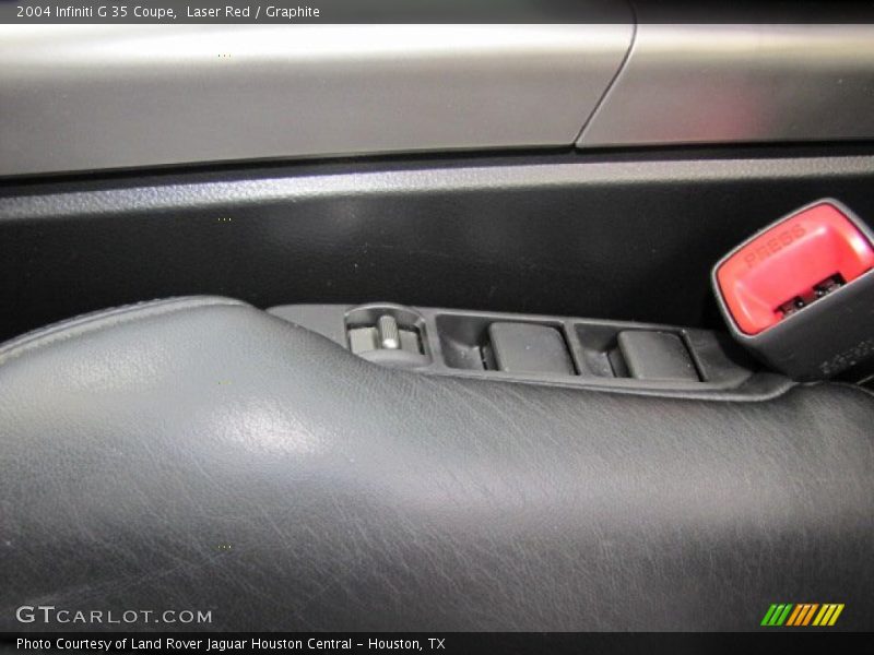 Laser Red / Graphite 2004 Infiniti G 35 Coupe
