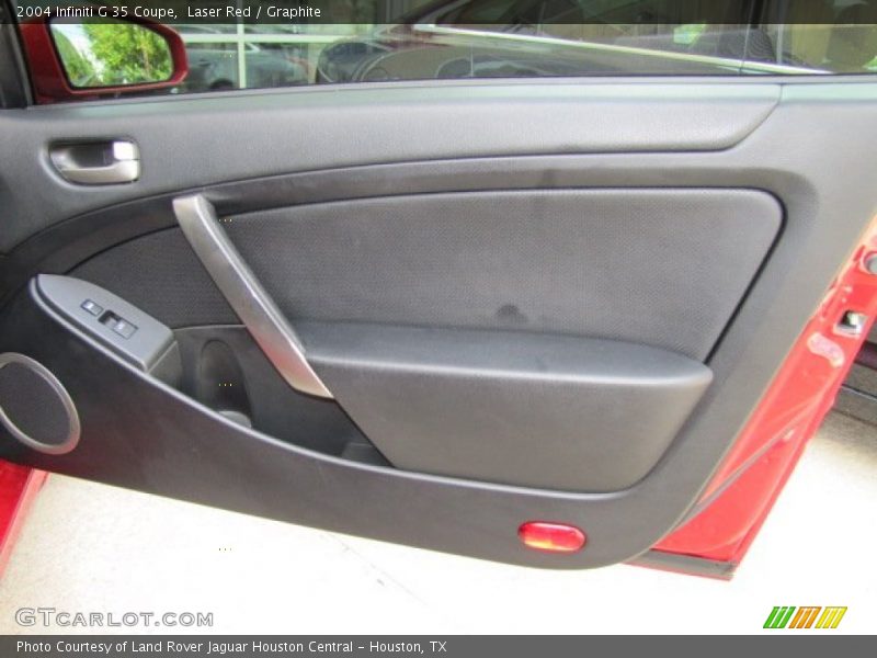 Laser Red / Graphite 2004 Infiniti G 35 Coupe