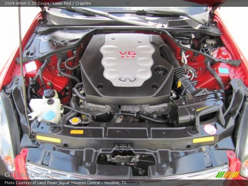 Laser Red / Graphite 2004 Infiniti G 35 Coupe