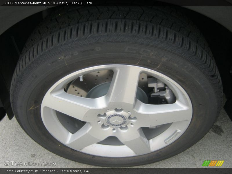 Black / Black 2013 Mercedes-Benz ML 550 4Matic