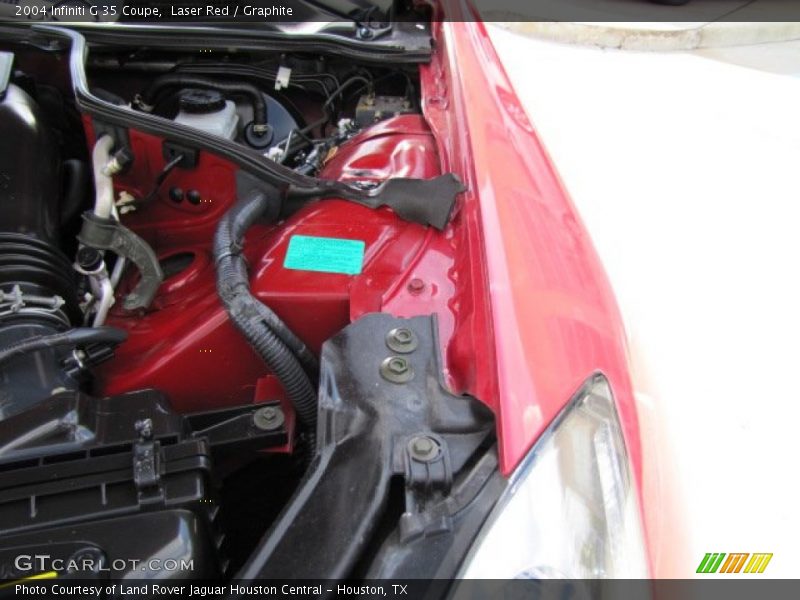 Laser Red / Graphite 2004 Infiniti G 35 Coupe