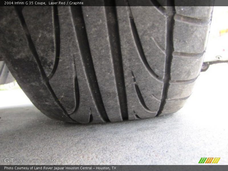 Laser Red / Graphite 2004 Infiniti G 35 Coupe