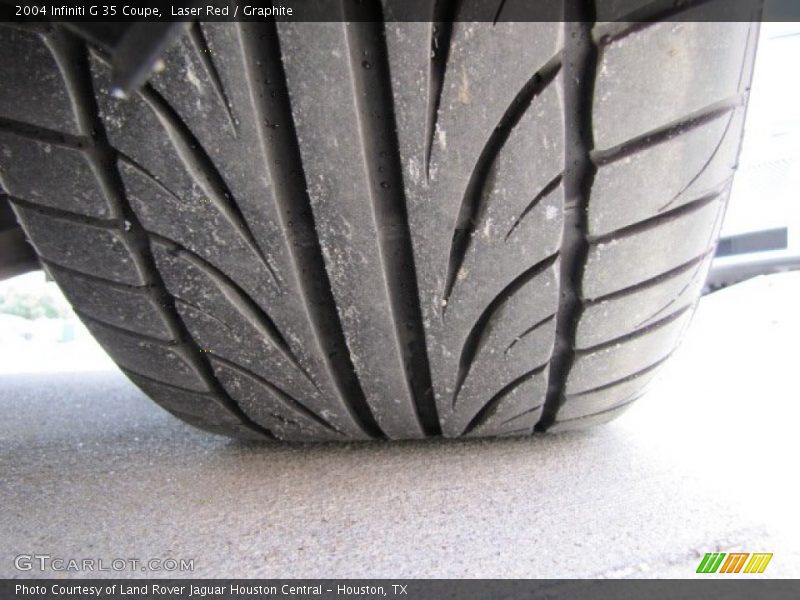 Laser Red / Graphite 2004 Infiniti G 35 Coupe