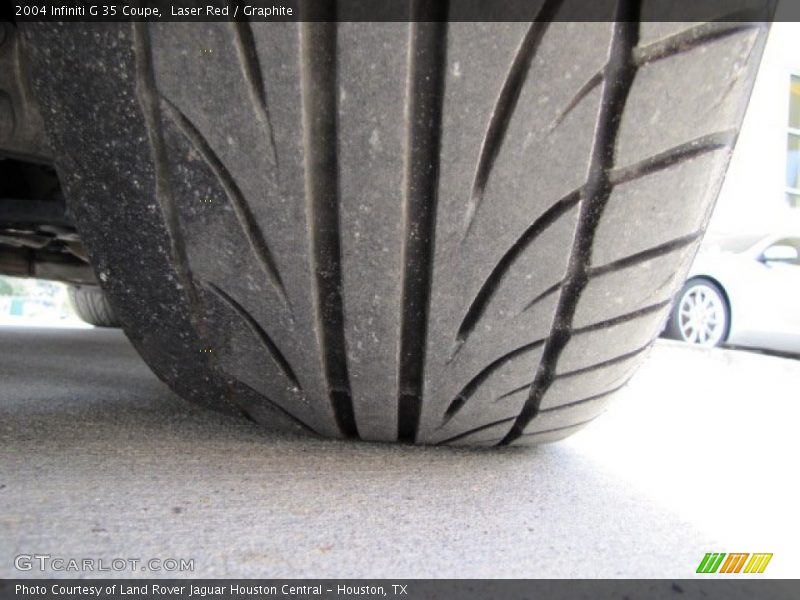 Laser Red / Graphite 2004 Infiniti G 35 Coupe