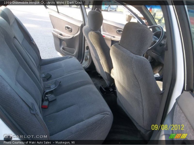 Arctic White / Dark Gray 1999 Oldsmobile Intrigue GX