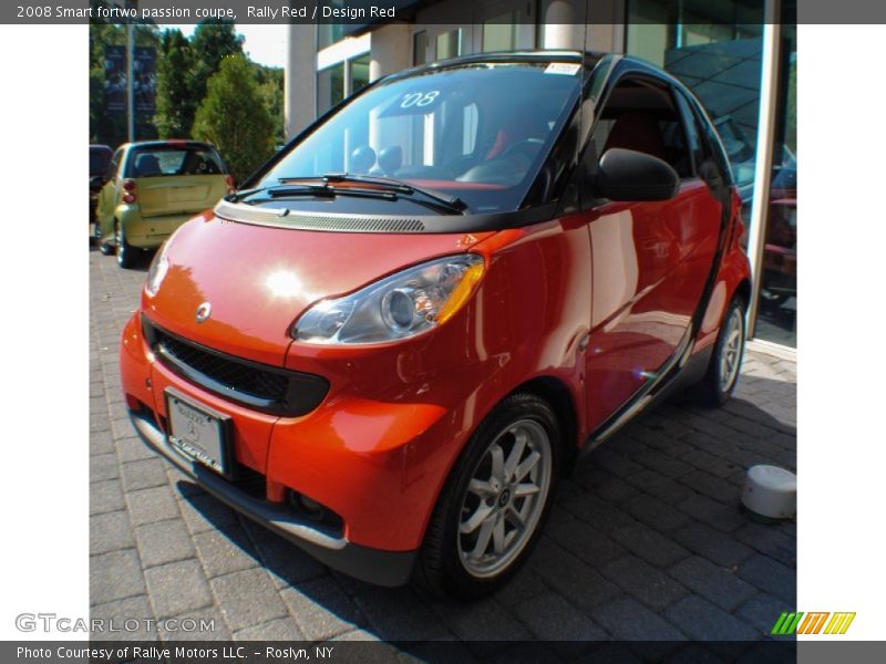 Rally Red / Design Red 2008 Smart fortwo passion coupe