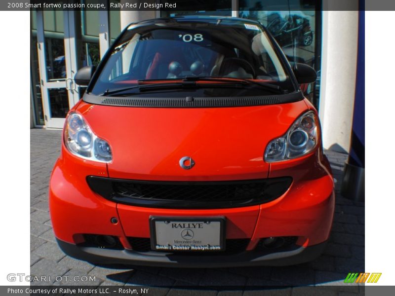 Rally Red / Design Red 2008 Smart fortwo passion coupe