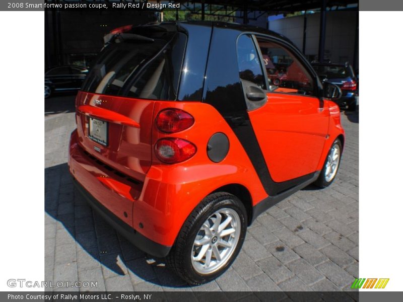 Rally Red / Design Red 2008 Smart fortwo passion coupe