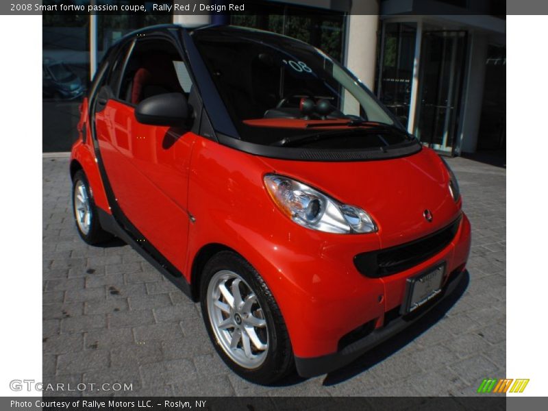 Rally Red / Design Red 2008 Smart fortwo passion coupe