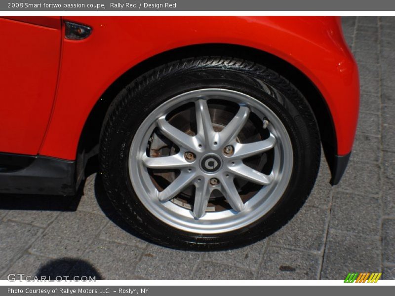 Rally Red / Design Red 2008 Smart fortwo passion coupe