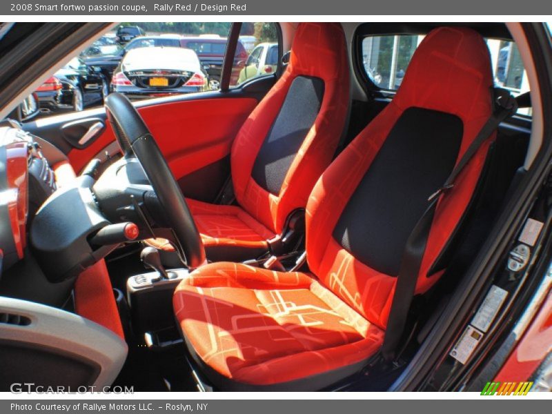 Rally Red / Design Red 2008 Smart fortwo passion coupe