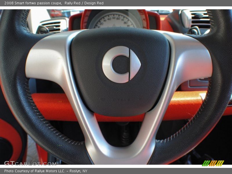 Rally Red / Design Red 2008 Smart fortwo passion coupe